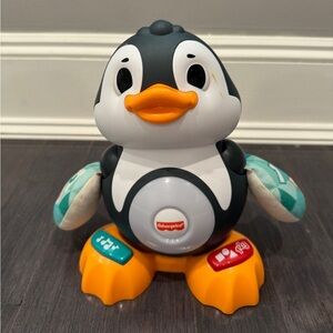 Fisher-Price Linkimals Interactive Penguin Electronic Learning Toy Black, White